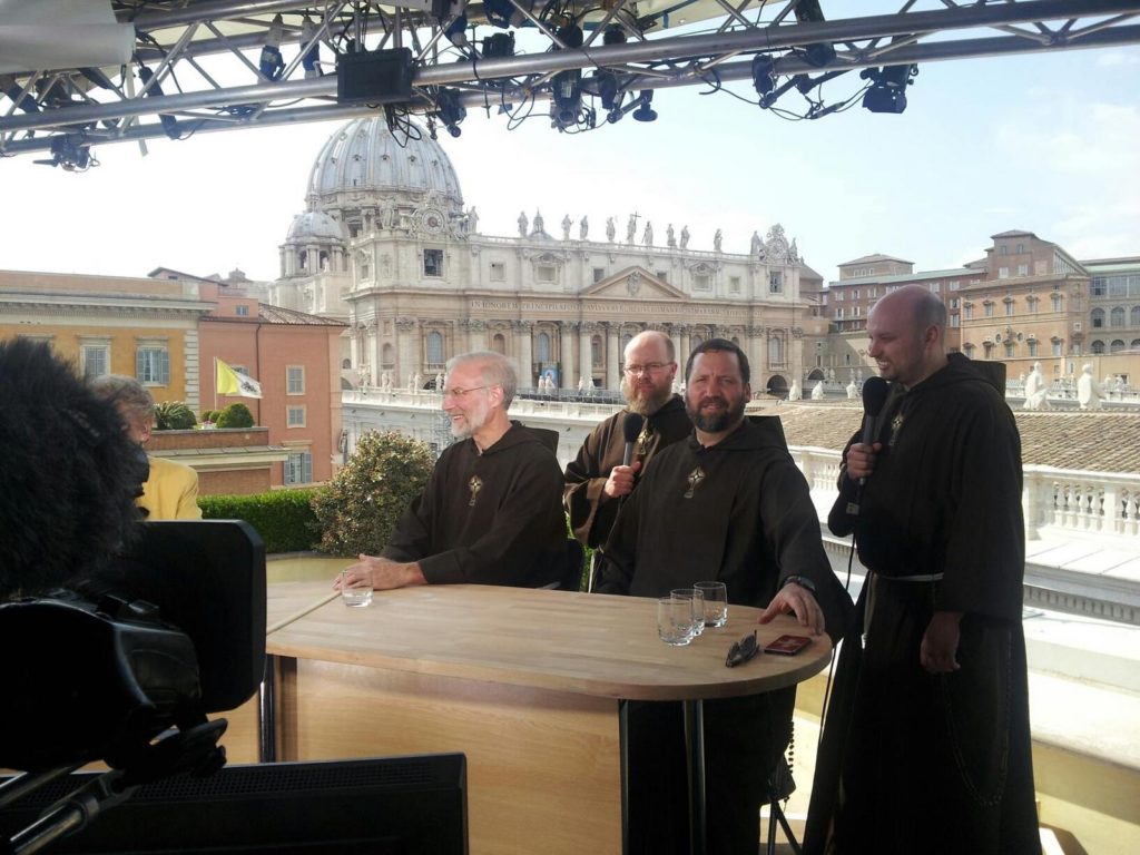 Several of the Friars attended the canonization of St. John Paul the Great in Rome.