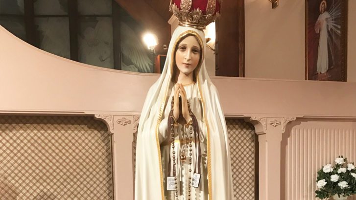 World-Famous International Pilgrim Virgin Statue of Fatima Visits EWTN ...